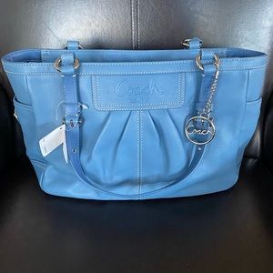 Coach Teal Blue Purse